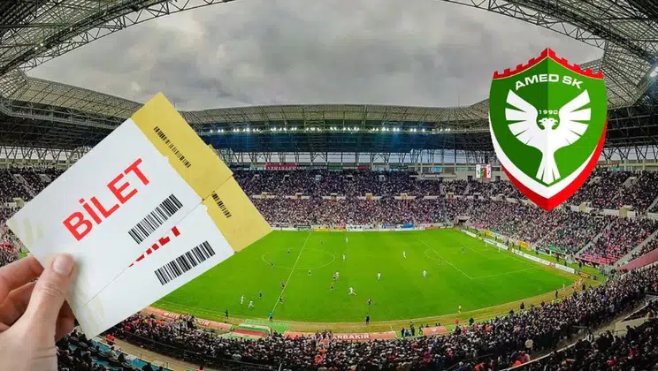 Amedspor–Serikspor maçı için satılan bilet sayısı açıklandı