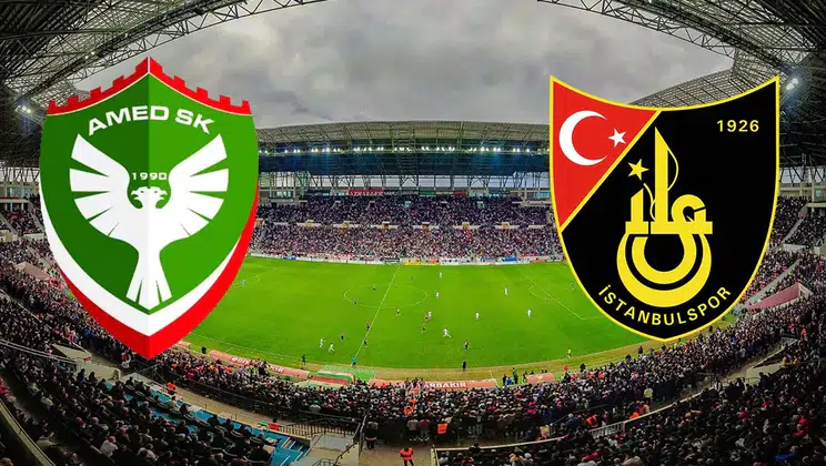 Amedspor İstanbulspor deplasmanında: Maçın yayın bilgileri belli oldu