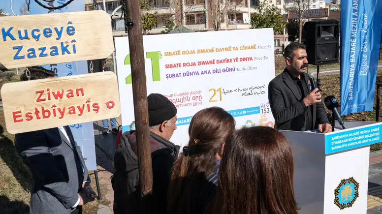 Diyarbakır’da “Dil varoluştur” Mesajı: yok olma tehlikesindeki 10 dil için park