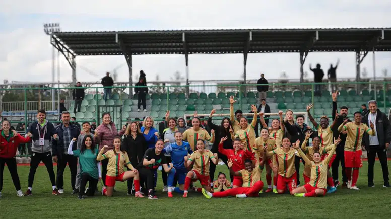 Amedspor Kadın Futbol Takımı’ndan tarihi galibiyet: Beşiktaş’ı 4-1 yendi