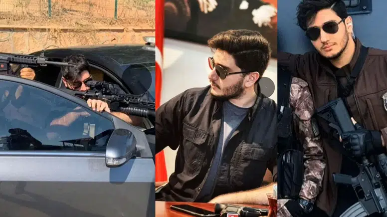 Gülistan Doku dosyasında şok görüntüler: 'Silahım yok' demişti, valilik konutunda cephanelikle poz verdi