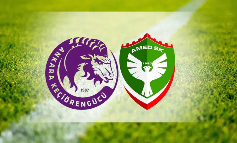 Amedspor deplasmanda! Keçiörengücü maçı saat kaçta?