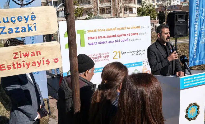 Diyarbakır’da “Dil varoluştur” Mesajı: yok olma tehlikesindeki 10 dil için park