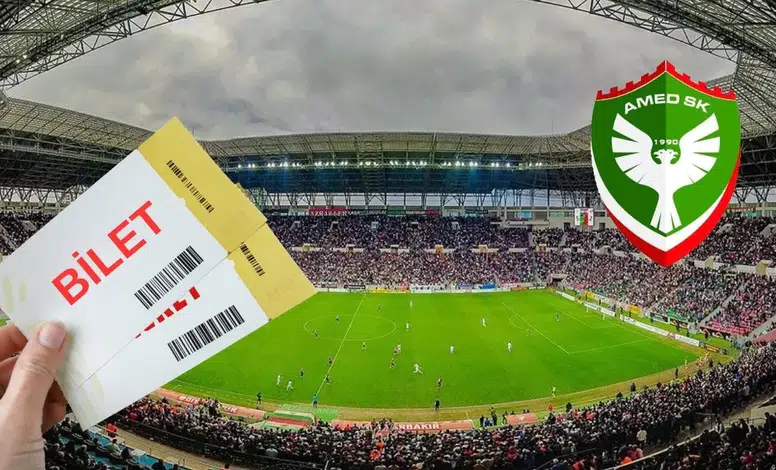 Amedspor–Serikspor maçı için satılan bilet sayısı açıklandı
