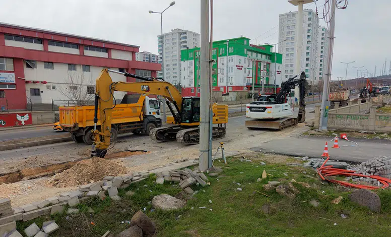 Diyarbakır Şehir Hastanesi için dev altyapı çalışması