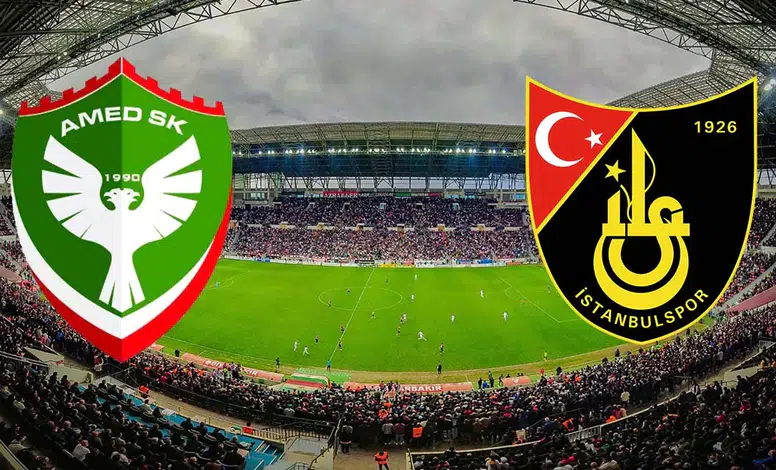 Amedspor İstanbulspor deplasmanında: Maçın yayın bilgileri belli oldu