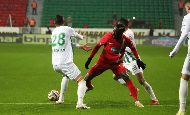 Amedspor baskılı oynadı ama gol gelmedi