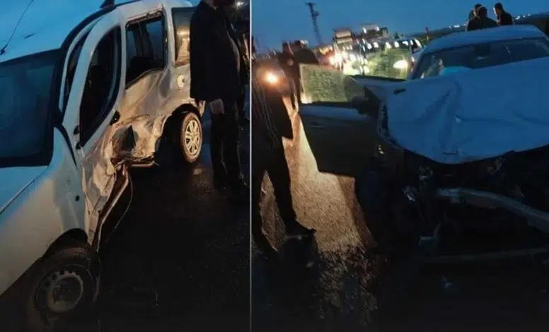 Diyarbakır’da korkutan kaza! 4 yaralı, biri ağır