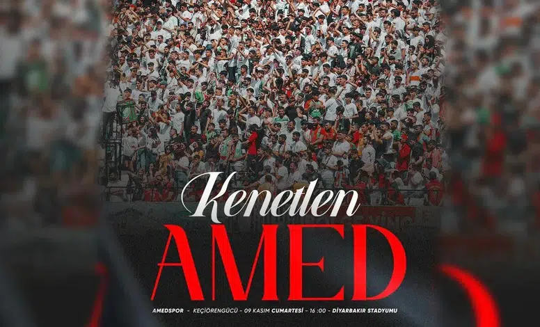 Amedspor yönetiminden taraftara mesaj: Tribünleri doldurun