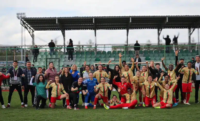 Amedspor Kadın Futbol Takımı’ndan tarihi galibiyet: Beşiktaş’ı 4-1 yendi