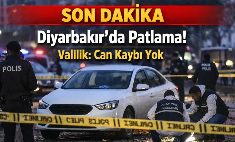 Diyarbakır’da patlama paniği! Valilikten açıklama geldi