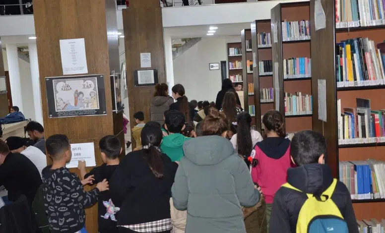 Diyarbakır’da 130 çocuk kütüphaneyle buluştu! Okuma yolculuğu başladı