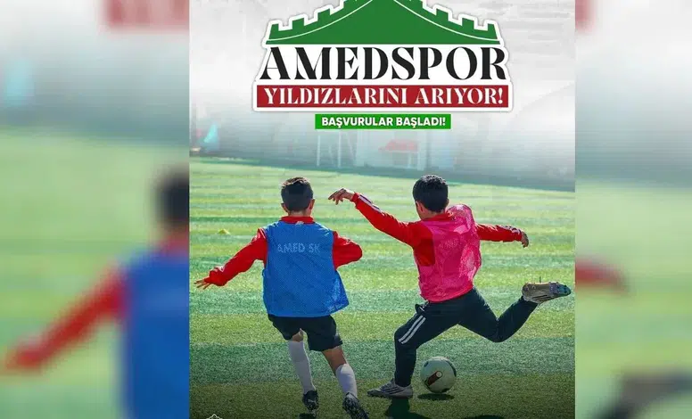 Amedspor forması için büyük şans! 17 ilde seçmeler başladı