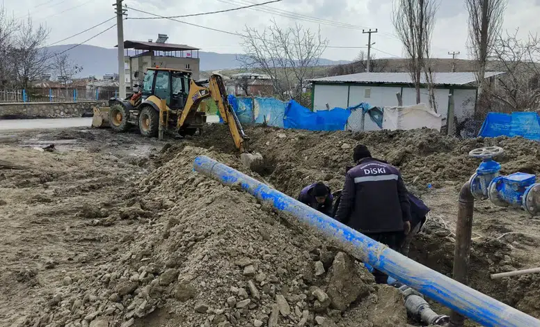 Hani’de Su Sorunu Çözüldü: 2 Mahalleye Yeniden İçme Suyu Verildi